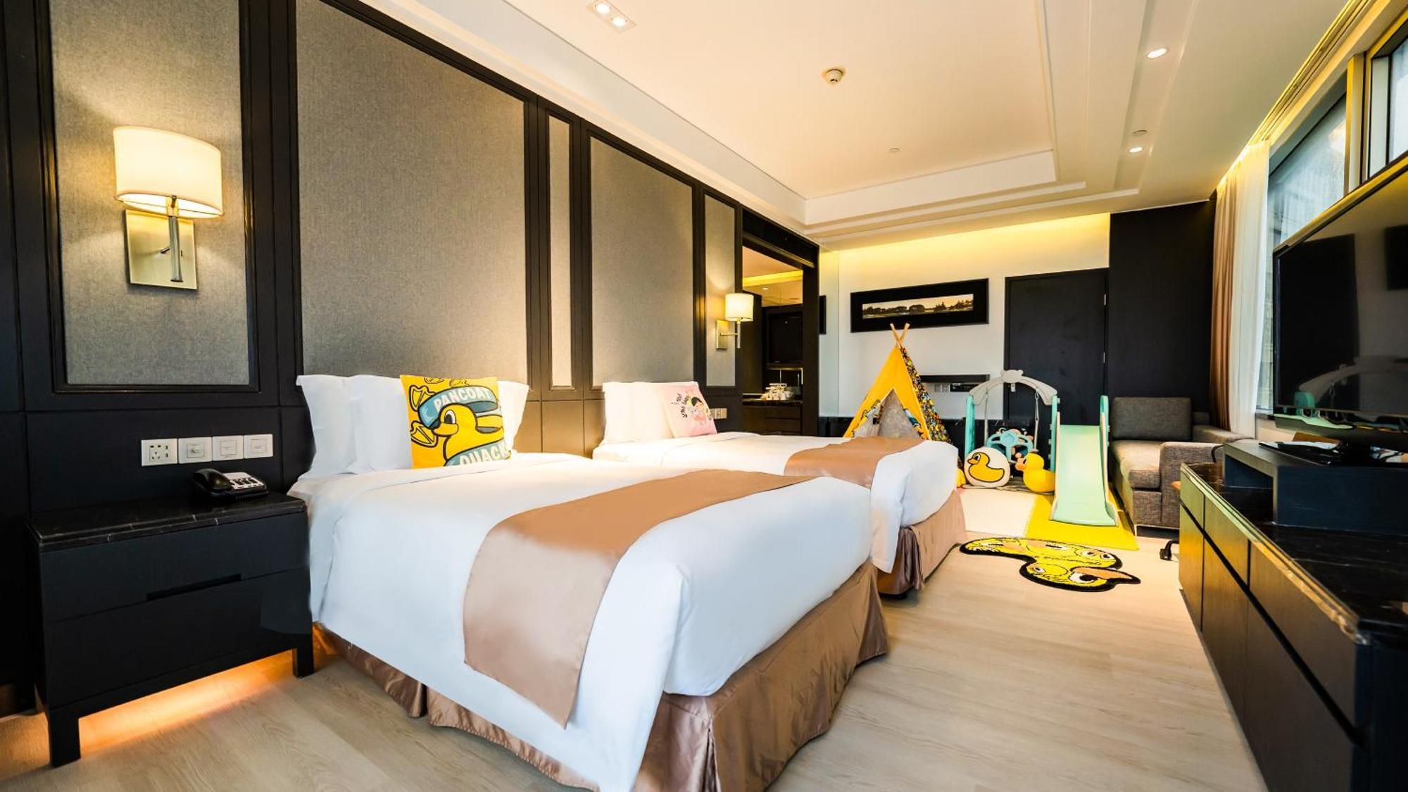 Crowne Plaza Shanghai Anting-Auto City - 15 Minutes Drive To F1 Jiading Buitenkant foto