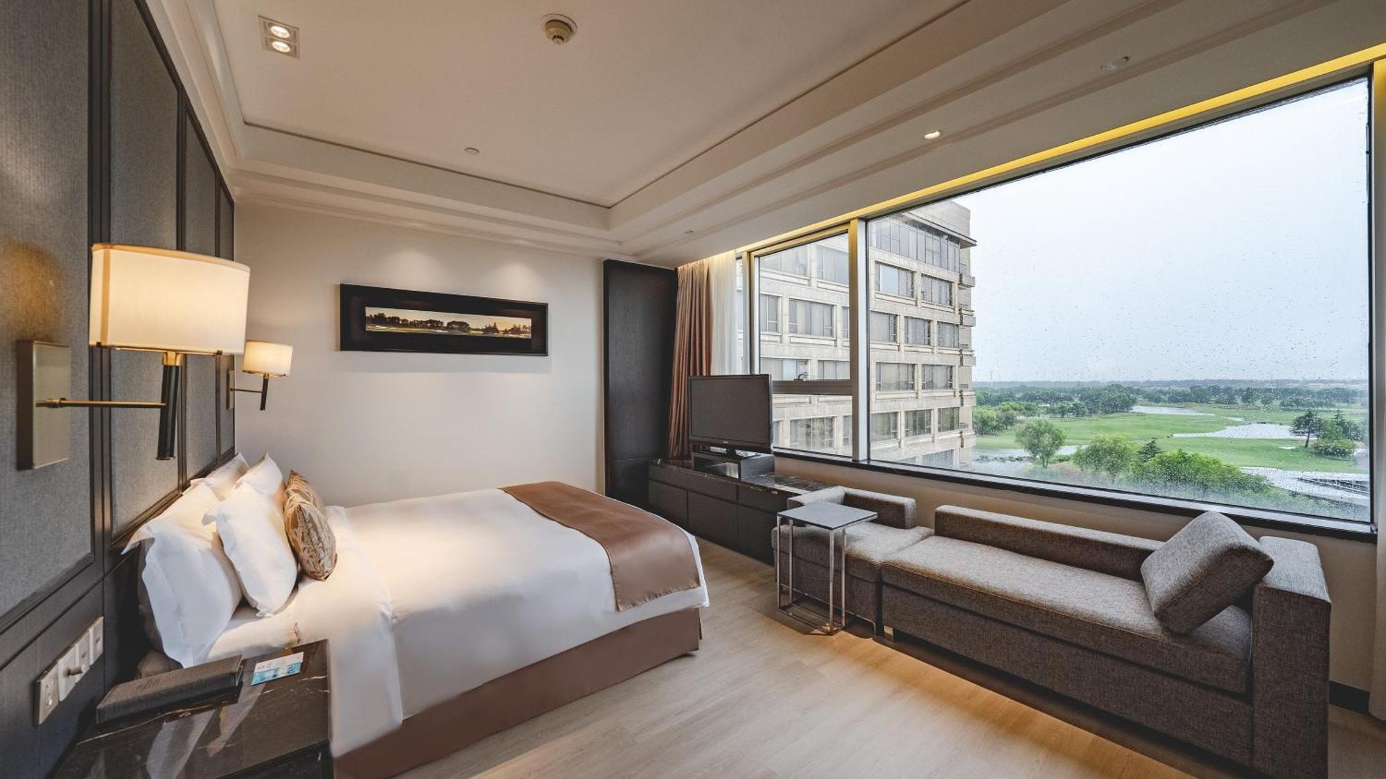 Crowne Plaza Shanghai Anting-Auto City - 15 Minutes Drive To F1 Jiading Buitenkant foto