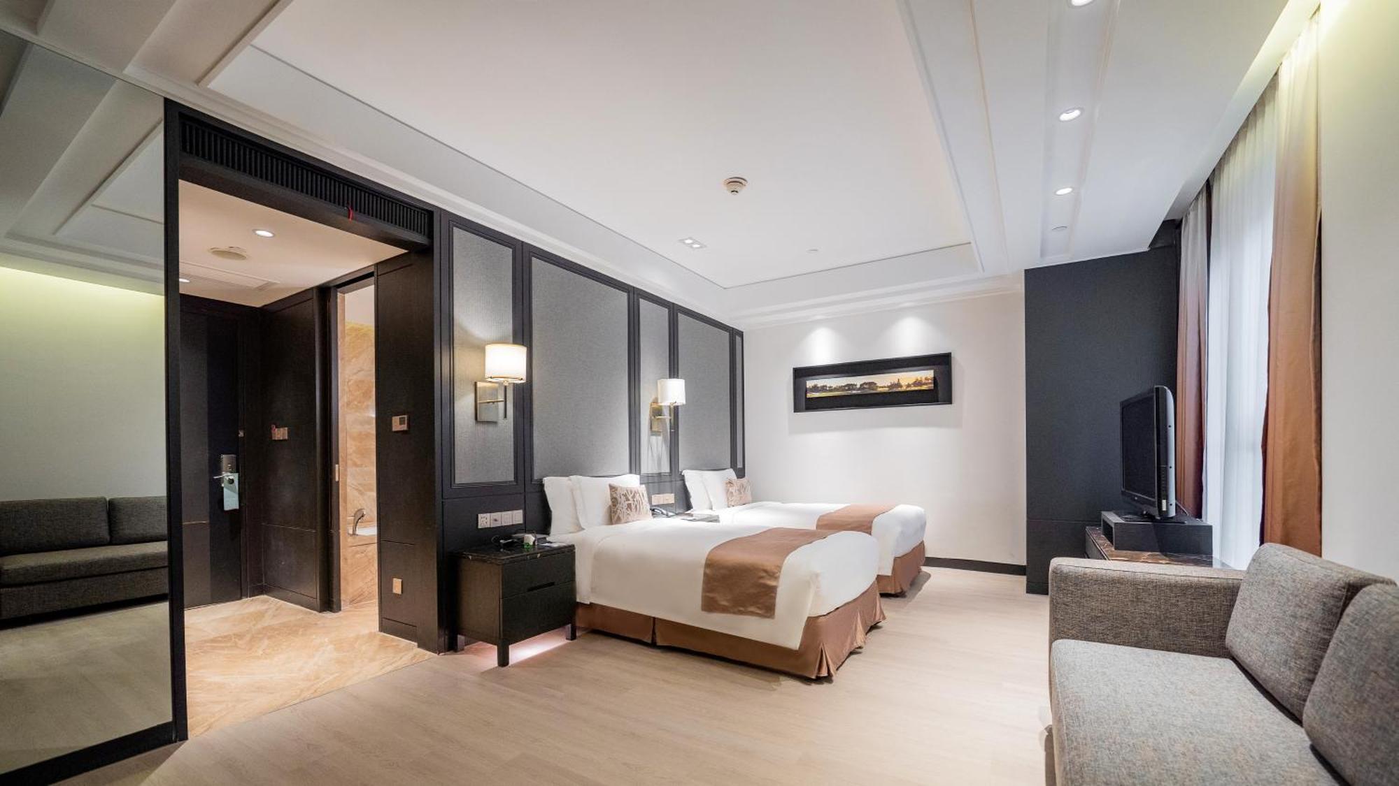 Crowne Plaza Shanghai Anting-Auto City - 15 Minutes Drive To F1 Jiading Buitenkant foto