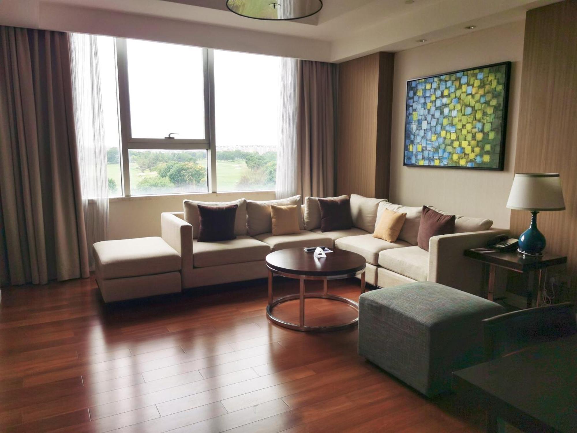 Crowne Plaza Shanghai Anting-Auto City - 15 Minutes Drive To F1 Jiading Buitenkant foto